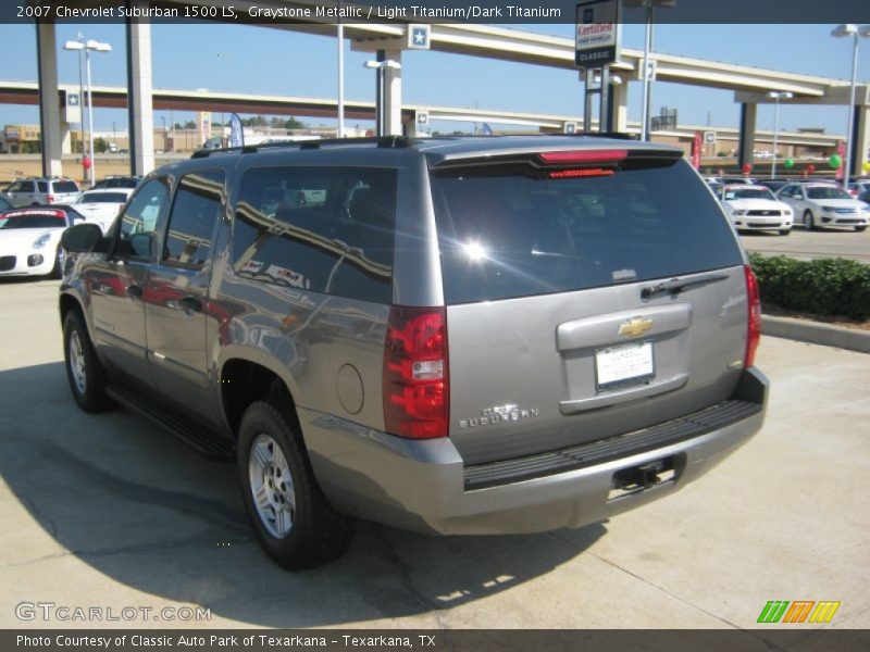 Graystone Metallic / Light Titanium/Dark Titanium 2007 Chevrolet Suburban 1500 LS