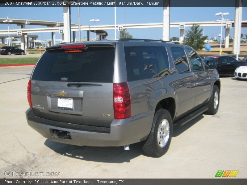 Graystone Metallic / Light Titanium/Dark Titanium 2007 Chevrolet Suburban 1500 LS