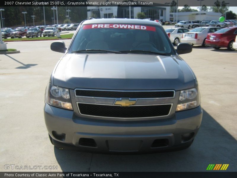 Graystone Metallic / Light Titanium/Dark Titanium 2007 Chevrolet Suburban 1500 LS