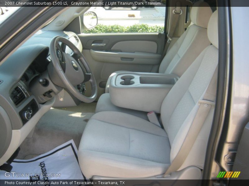  2007 Suburban 1500 LS Light Titanium/Dark Titanium Interior