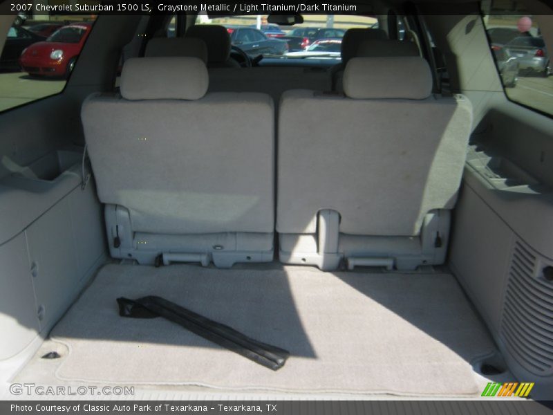 Graystone Metallic / Light Titanium/Dark Titanium 2007 Chevrolet Suburban 1500 LS