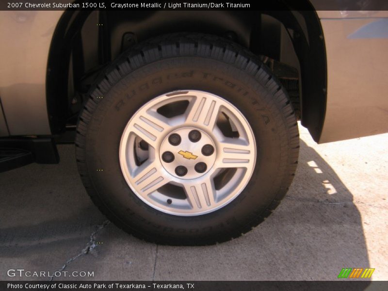 Graystone Metallic / Light Titanium/Dark Titanium 2007 Chevrolet Suburban 1500 LS
