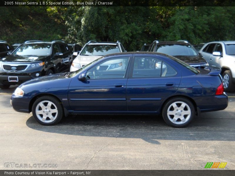 Blue Dusk / Charcoal 2005 Nissan Sentra 1.8 S Special Edition