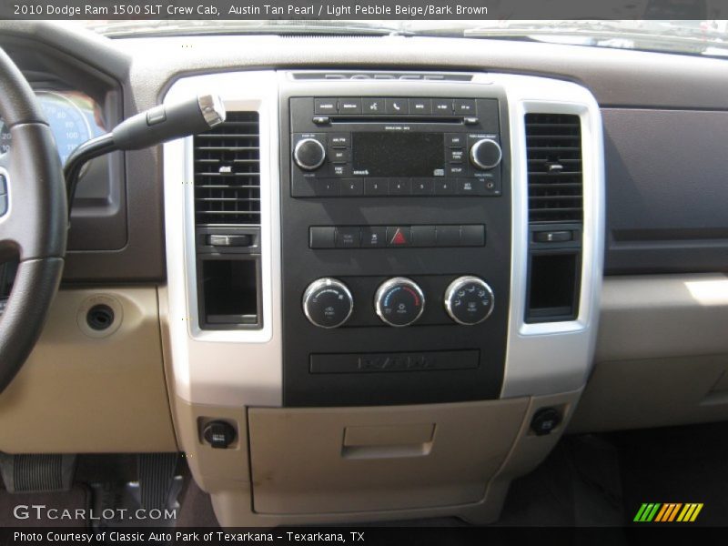 Austin Tan Pearl / Light Pebble Beige/Bark Brown 2010 Dodge Ram 1500 SLT Crew Cab