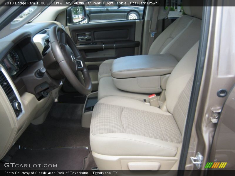 Austin Tan Pearl / Light Pebble Beige/Bark Brown 2010 Dodge Ram 1500 SLT Crew Cab