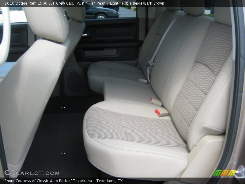 Austin Tan Pearl / Light Pebble Beige/Bark Brown 2010 Dodge Ram 1500 SLT Crew Cab