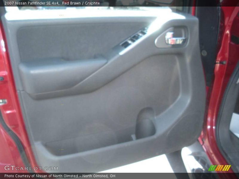 Red Brawn / Graphite 2007 Nissan Pathfinder SE 4x4