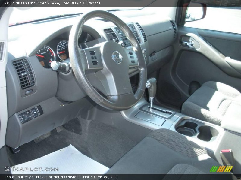 Red Brawn / Graphite 2007 Nissan Pathfinder SE 4x4