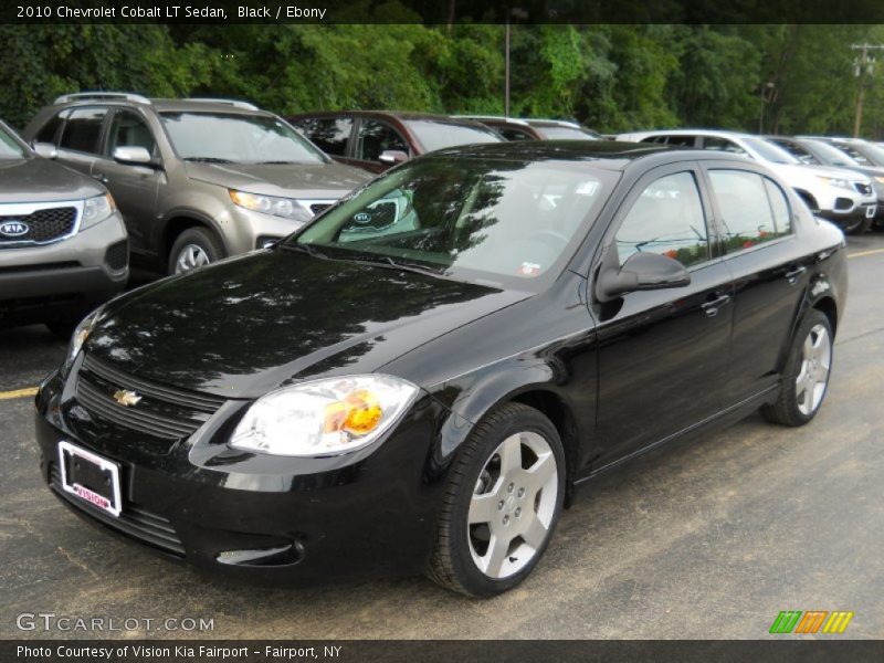 Black / Ebony 2010 Chevrolet Cobalt LT Sedan