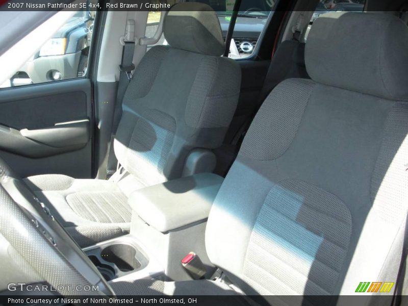 Red Brawn / Graphite 2007 Nissan Pathfinder SE 4x4