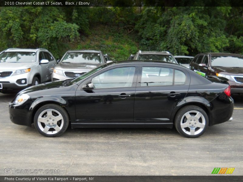 Black / Ebony 2010 Chevrolet Cobalt LT Sedan
