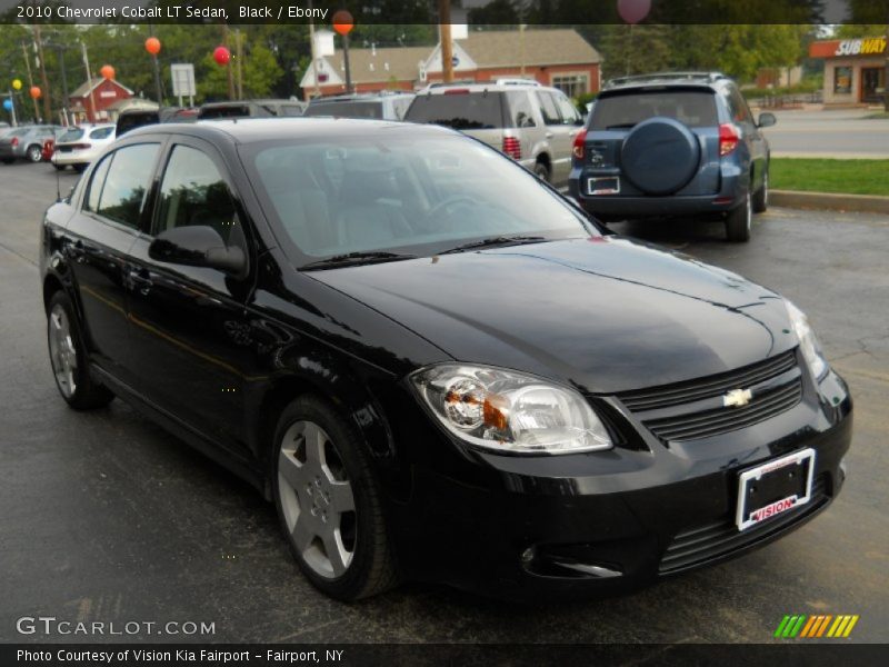 Black / Ebony 2010 Chevrolet Cobalt LT Sedan