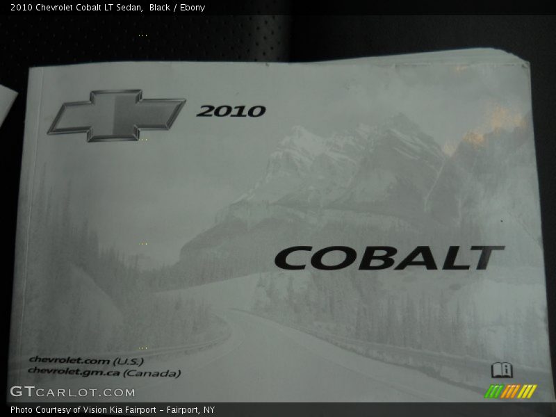 Black / Ebony 2010 Chevrolet Cobalt LT Sedan