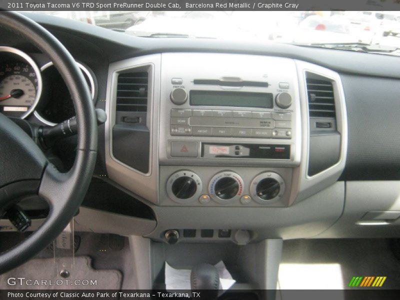 Barcelona Red Metallic / Graphite Gray 2011 Toyota Tacoma V6 TRD Sport PreRunner Double Cab