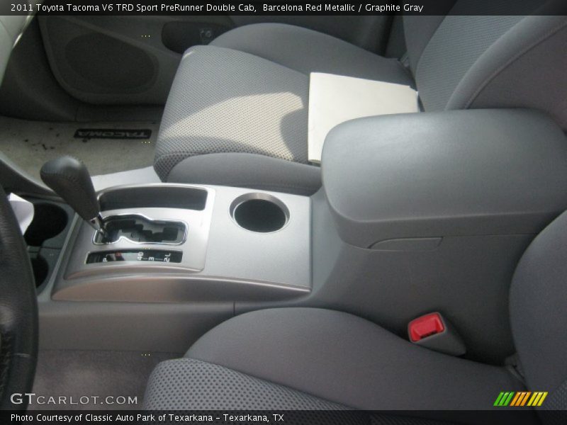 Barcelona Red Metallic / Graphite Gray 2011 Toyota Tacoma V6 TRD Sport PreRunner Double Cab