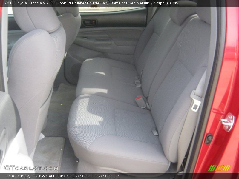 Barcelona Red Metallic / Graphite Gray 2011 Toyota Tacoma V6 TRD Sport PreRunner Double Cab