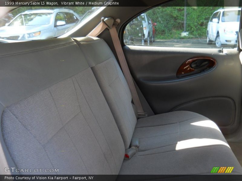 Vibrant White / Medium Graphite 1999 Mercury Sable LS Wagon