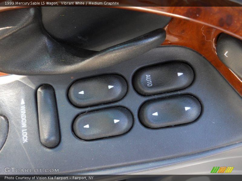 Vibrant White / Medium Graphite 1999 Mercury Sable LS Wagon