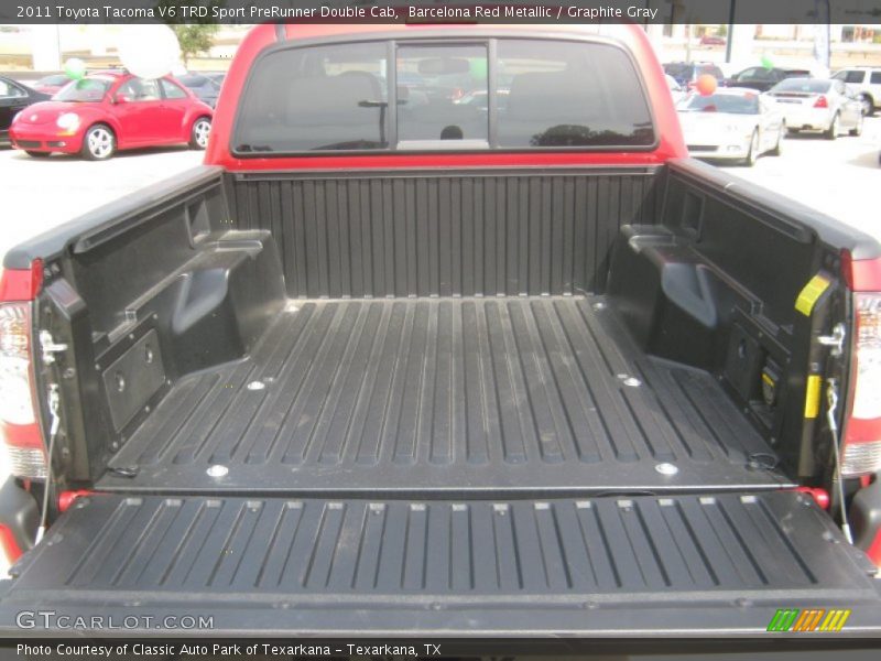 Barcelona Red Metallic / Graphite Gray 2011 Toyota Tacoma V6 TRD Sport PreRunner Double Cab