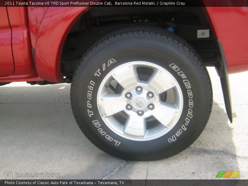 Barcelona Red Metallic / Graphite Gray 2011 Toyota Tacoma V6 TRD Sport PreRunner Double Cab