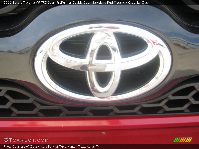 Barcelona Red Metallic / Graphite Gray 2011 Toyota Tacoma V6 TRD Sport PreRunner Double Cab