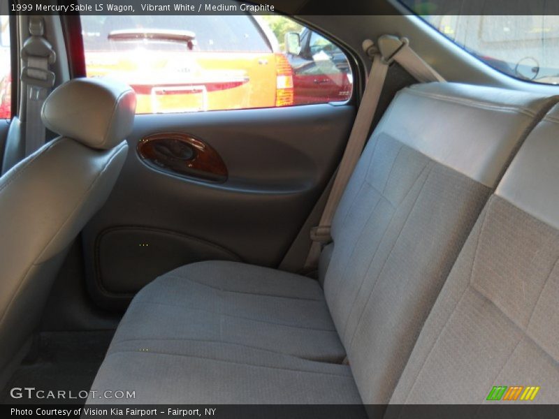 Vibrant White / Medium Graphite 1999 Mercury Sable LS Wagon