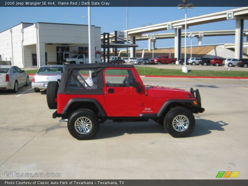 Flame Red / Dark Slate Gray 2006 Jeep Wrangler SE 4x4