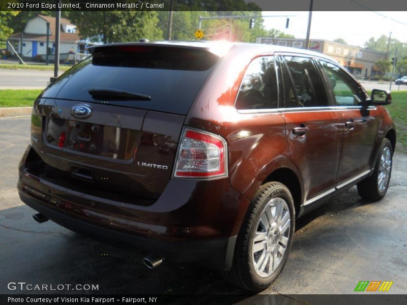 Cinnamon Metallic / Camel 2010 Ford Edge Limited