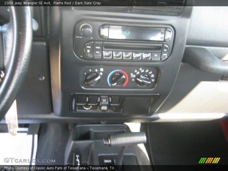 Flame Red / Dark Slate Gray 2006 Jeep Wrangler SE 4x4