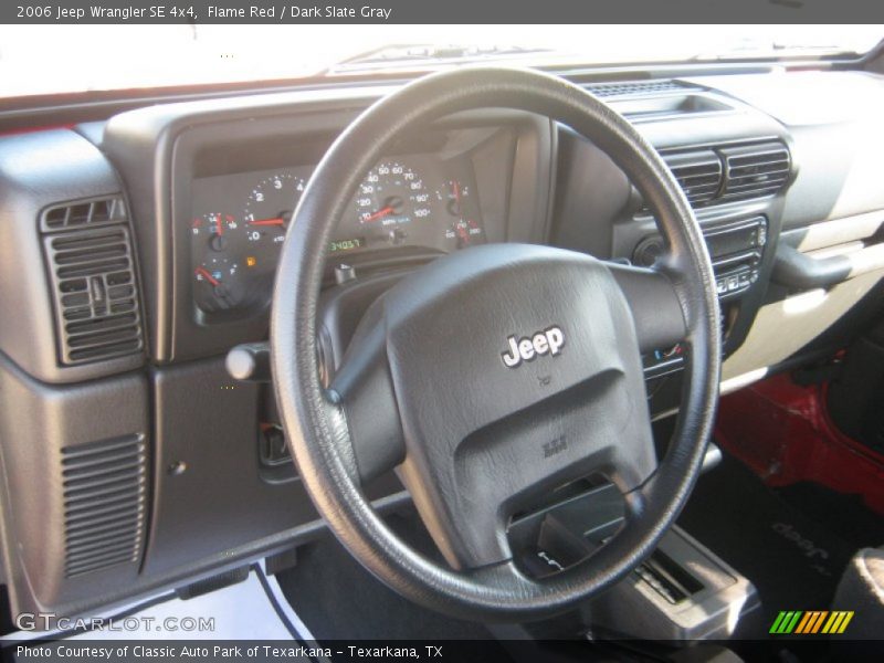 Flame Red / Dark Slate Gray 2006 Jeep Wrangler SE 4x4