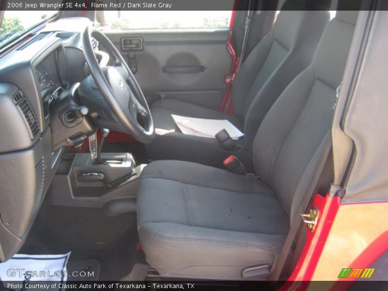 Flame Red / Dark Slate Gray 2006 Jeep Wrangler SE 4x4