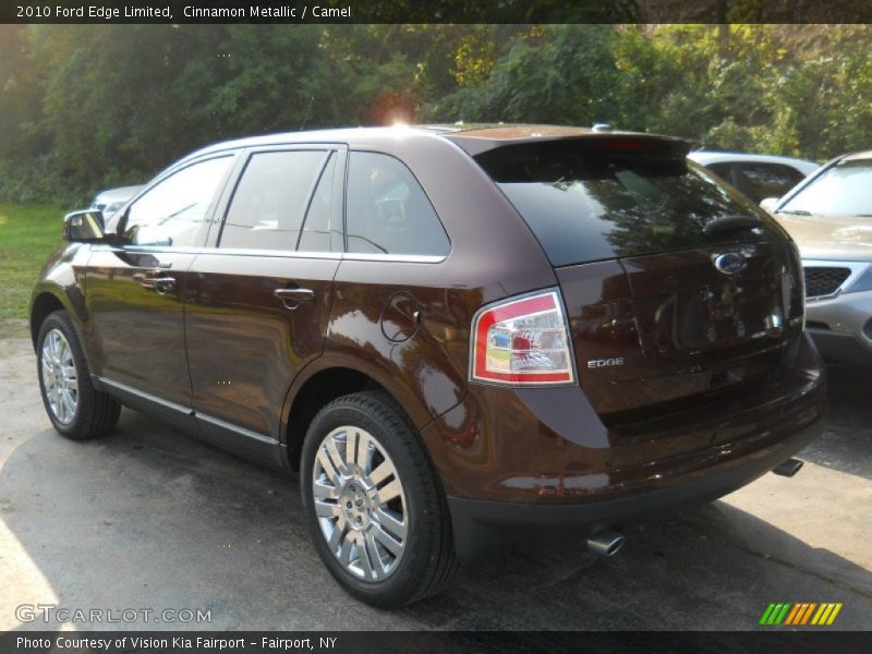 Cinnamon Metallic / Camel 2010 Ford Edge Limited