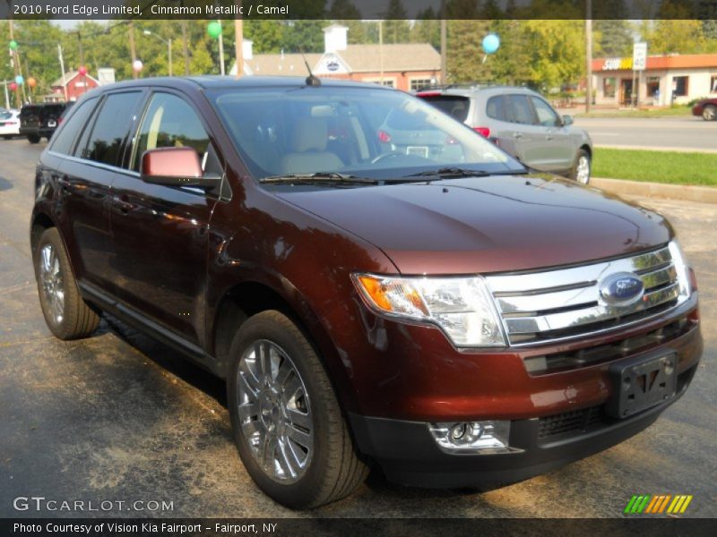 Cinnamon Metallic / Camel 2010 Ford Edge Limited