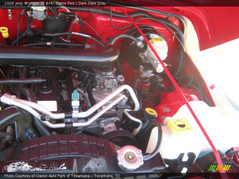 Flame Red / Dark Slate Gray 2006 Jeep Wrangler SE 4x4