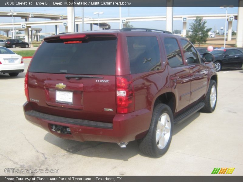 Deep Ruby Metallic / Light Cashmere/Ebony 2008 Chevrolet Tahoe LT