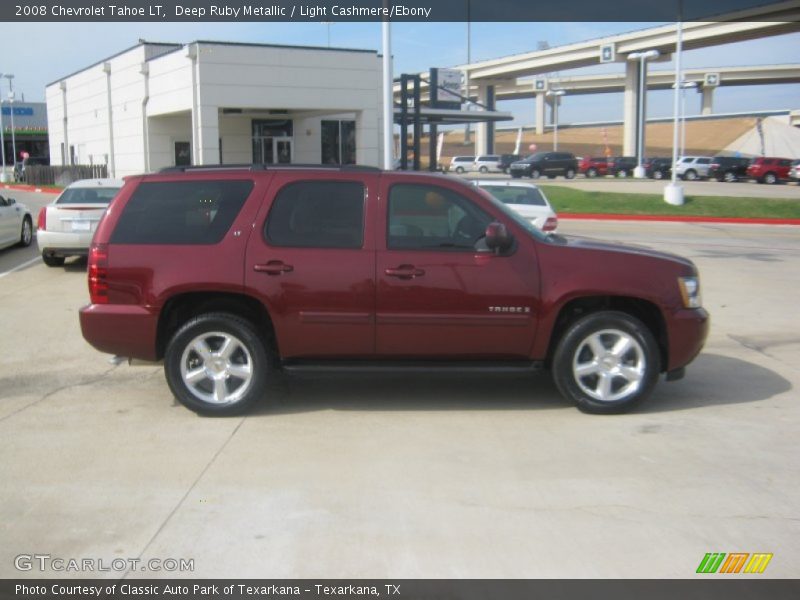 Deep Ruby Metallic / Light Cashmere/Ebony 2008 Chevrolet Tahoe LT
