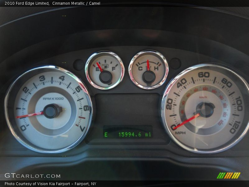 Cinnamon Metallic / Camel 2010 Ford Edge Limited