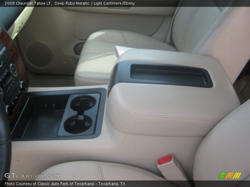 Deep Ruby Metallic / Light Cashmere/Ebony 2008 Chevrolet Tahoe LT