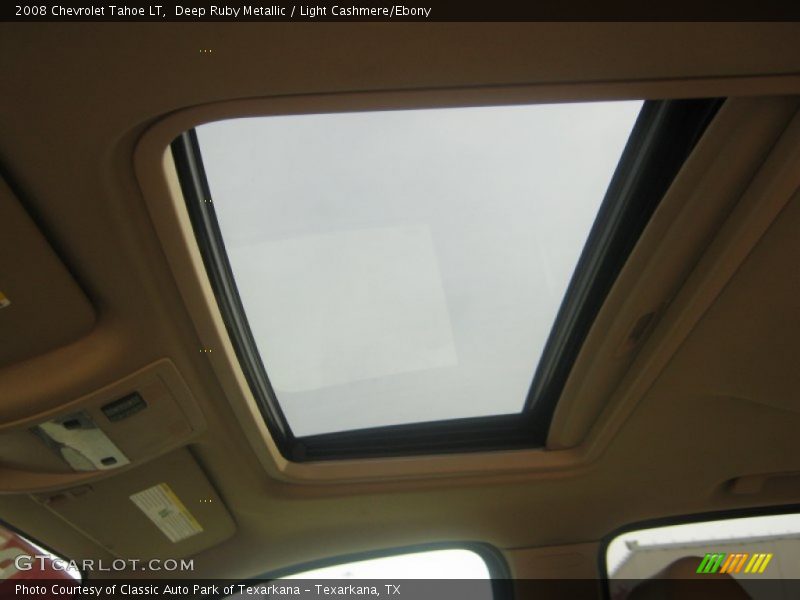 Deep Ruby Metallic / Light Cashmere/Ebony 2008 Chevrolet Tahoe LT