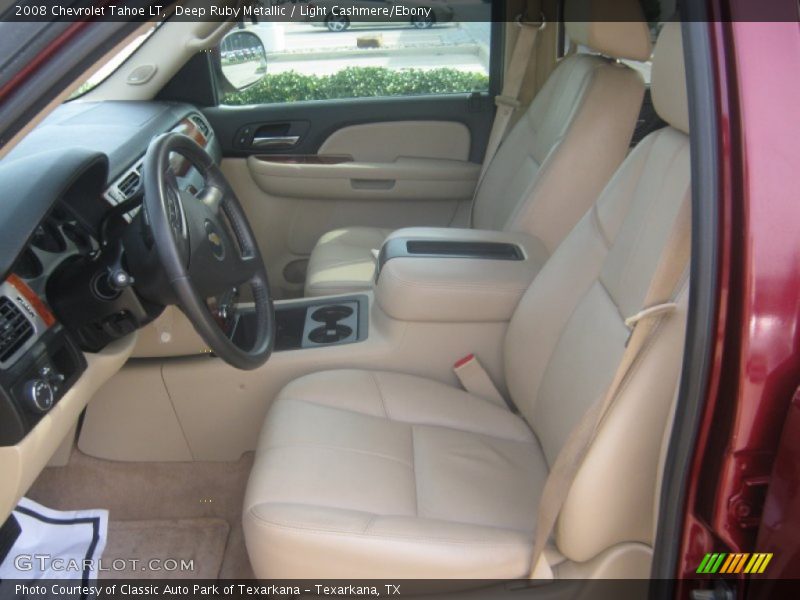 Deep Ruby Metallic / Light Cashmere/Ebony 2008 Chevrolet Tahoe LT