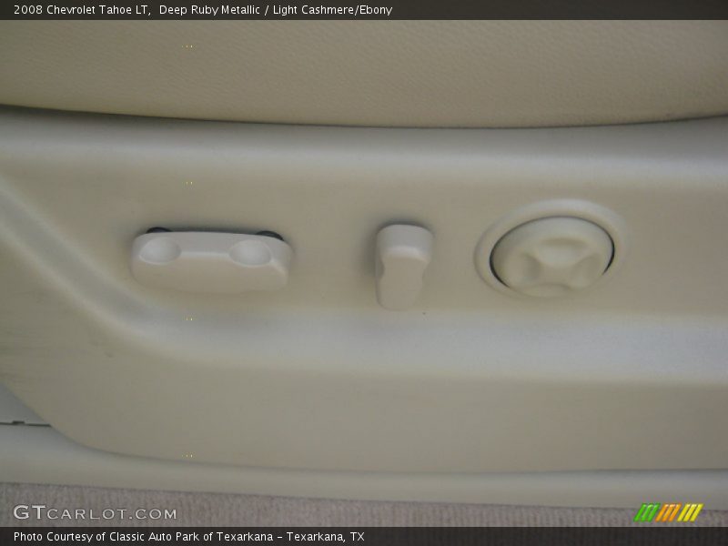 Deep Ruby Metallic / Light Cashmere/Ebony 2008 Chevrolet Tahoe LT