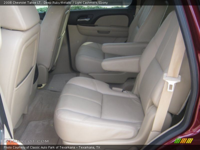 Deep Ruby Metallic / Light Cashmere/Ebony 2008 Chevrolet Tahoe LT