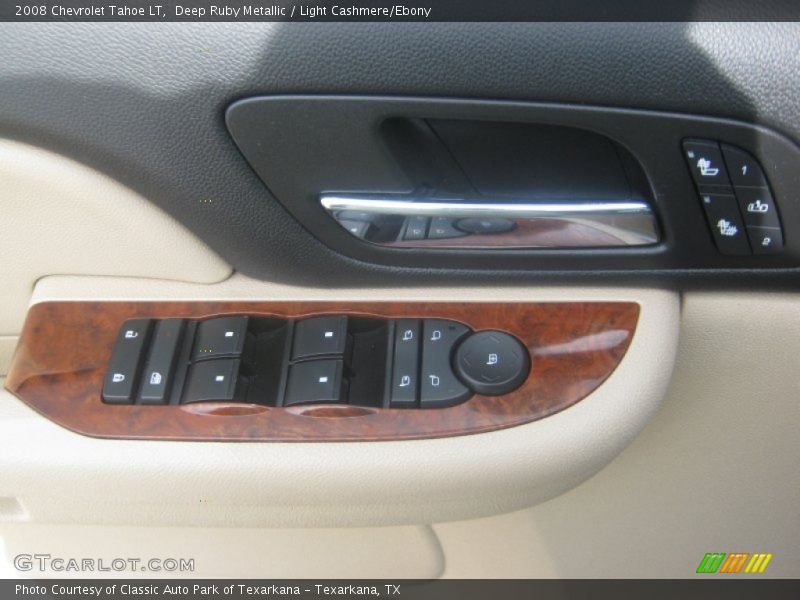 Deep Ruby Metallic / Light Cashmere/Ebony 2008 Chevrolet Tahoe LT
