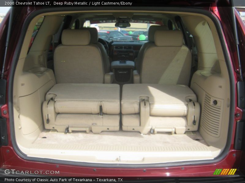 Deep Ruby Metallic / Light Cashmere/Ebony 2008 Chevrolet Tahoe LT