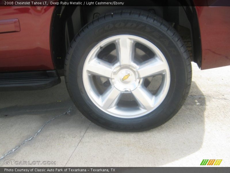 Deep Ruby Metallic / Light Cashmere/Ebony 2008 Chevrolet Tahoe LT