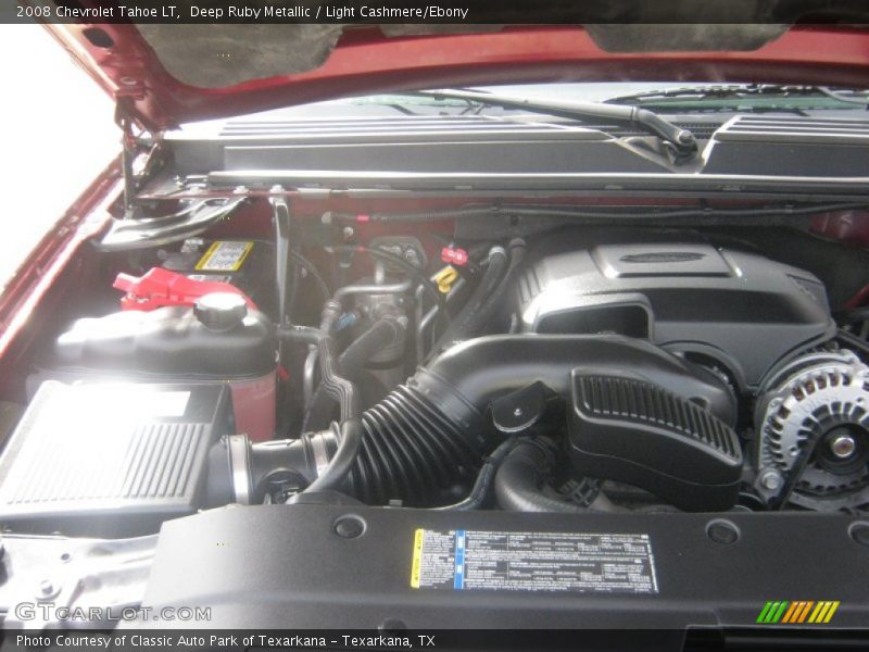 Deep Ruby Metallic / Light Cashmere/Ebony 2008 Chevrolet Tahoe LT