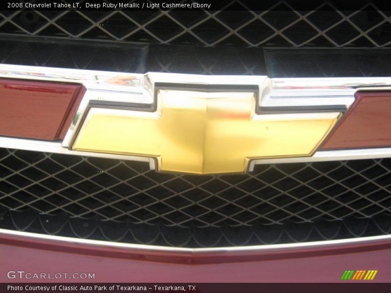Deep Ruby Metallic / Light Cashmere/Ebony 2008 Chevrolet Tahoe LT