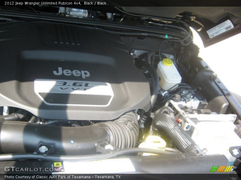 Black / Black 2012 Jeep Wrangler Unlimited Rubicon 4x4