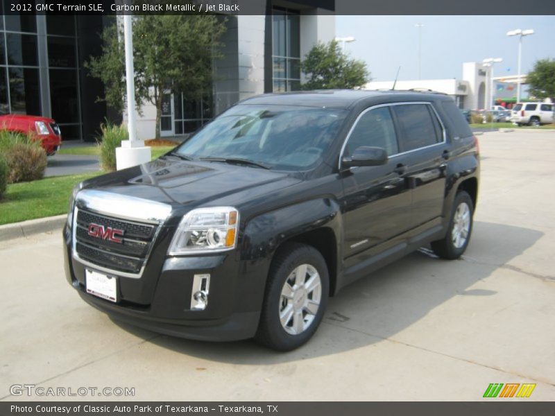 Carbon Black Metallic / Jet Black 2012 GMC Terrain SLE