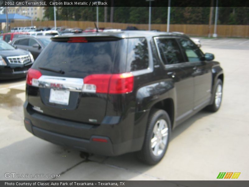 Carbon Black Metallic / Jet Black 2012 GMC Terrain SLE